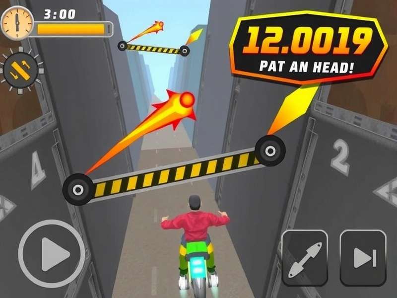 Rickshaw Blaze Run Master Gameplay Screenshot